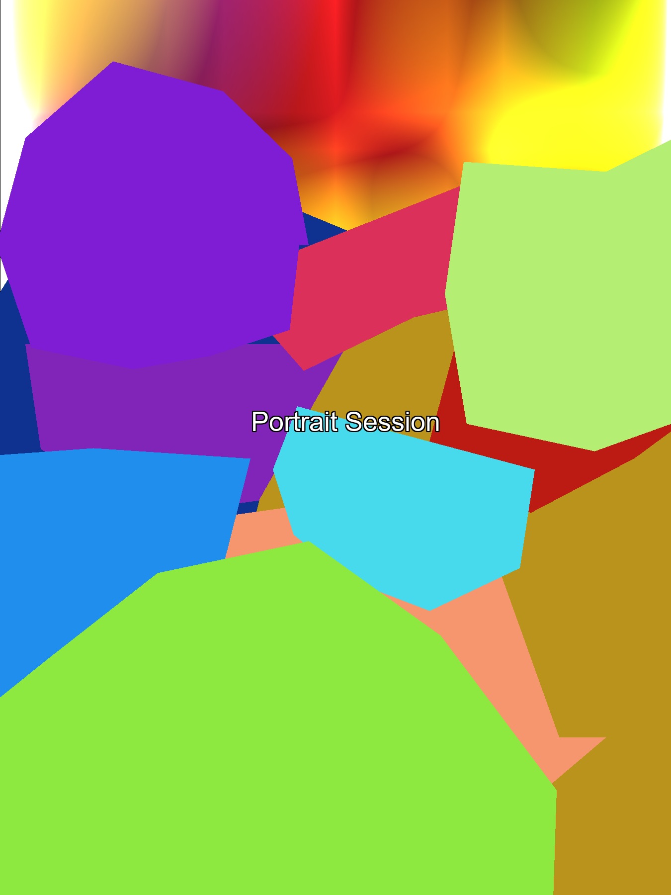 Natural light portrait